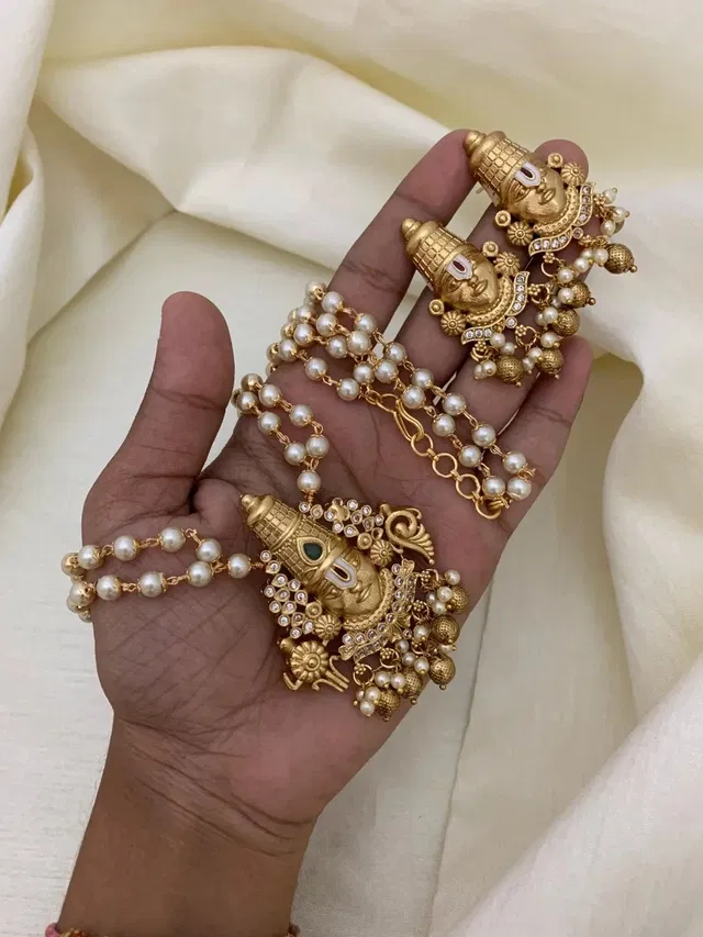 Party Wear Jewellery Set for Women (Rose, Free Size)