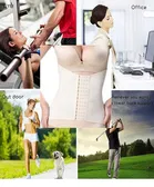 एयर ब्रेथ टम्मी गृप बेल्ट वैस्ट ट्रेनर ट्रिम्मर एंड स्लिमिंग कोर्सेट 3 हुक्स गिर्डल विद वायर सपोर्ट 