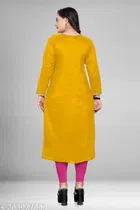 Banarasi Silk Printed Kurti for Women 