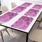 E-Retailer PVC Waterproof Multipurpose Table Mats Placemats For Dining Table 
