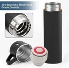 Stainless Vaccum Flask With 2 Cup set 