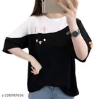 Polyester T-shirt for Women, Multicolour 