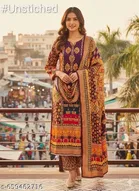 Synthetic Crepe Pakistani Suits for Women 