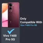 Silicone Mobile Back Cover for Vivo V2439 / Y400 Pro 5G 
