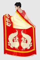 Silk Kalamkari Saree for Women 