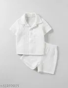 Cotton Shirt and Short Set for Boys 
