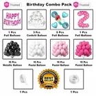 Mermaid Princess Theme 2nd Happy Birthday Decoration,Multicolour,Set Of 1