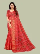 Cotton Printed Saree for Women 