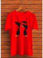 Printed Round Neck T-Shirt for Men 