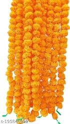 Plastic Artificial Marigold Flowers Garlands 
