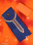 Cotton Unstitched Suit Fabric for Women 