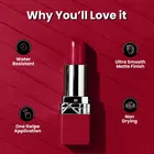Seven Seas Lipstick for Women, Red Shade 