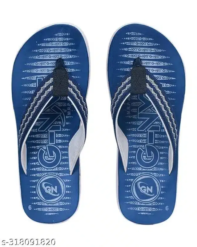 Flipflops for Men (Navy Blue, 9)