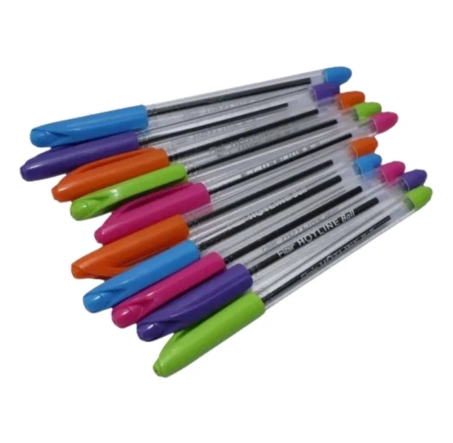 Flair Hotline Ball Pen [Pack of 10, Blue]