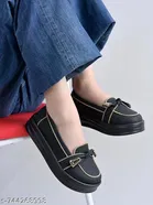 Shoetopia Girls Casual Shoes Black 