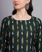 Crepe Printed Kurti for Women 
