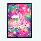 Polyester Unicorn Wall Photo Frame 