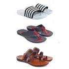 Combo of Flipflops with Slippers & Sliders for Men 