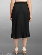 Crepe Skirts for Women 