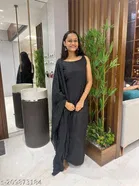 Solid Unstitched Suit for Women 