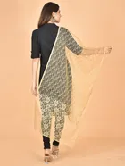 Net Self-Design Dupatta for Women 