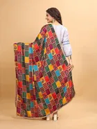 Chinon Printed Dupatta for Women 
