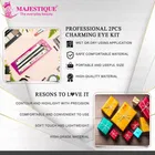 Majestique Charming Eye Kit, Premium Synthetic Eye Applicator and Eye Shadow Kit 