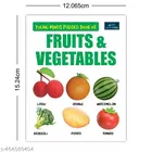 Young Minds Padded Book For Kids - Set Of 2 Books - Fruits & Vegetables, Animals & Farm Animals Board Book,