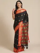 Cotton Embellished Saree for Women 