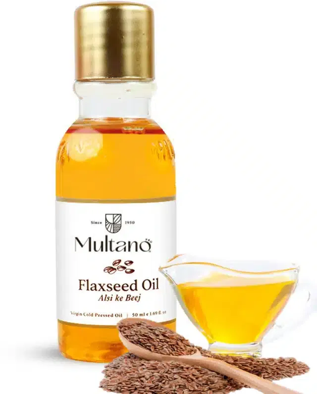 Cold Pressed Flaxseed Oil for Hair (50 ml)