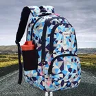 Fabric Backpack Bag, Blue