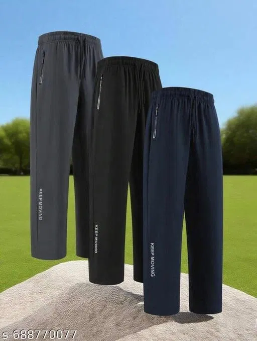 Cotton Pants for Boys, Multicolour, Pack of 3 (30)