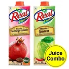 Real Masala Pomegranate 1 L + Real Masala Guava 1 L Combo