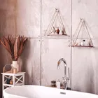 KC Arts Rope Shelves Wall Hanging 8x12inch