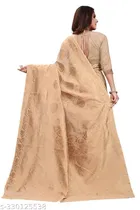 Chanderi Cotton Zari Woven Saree for Women 