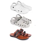 Combo of Flipflops & Clogs for Men 