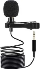 3.5mm Clip For Youtube, Voice Recording Smartphones, DSLRs, Laptop/PC Microphone