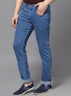 Denim Solid Jeans for Men 