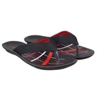 Slippers for Men (Black & Red, 6)