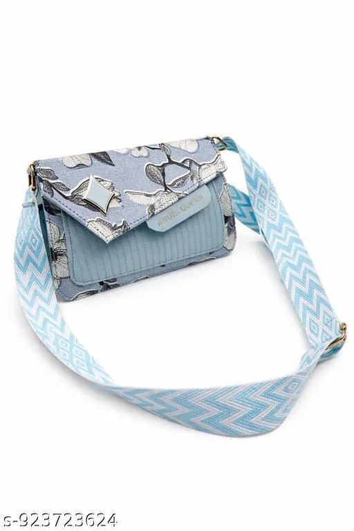 Stylish Sling Bag for Women (Blue)