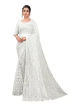 Net Floral Saree for Women 