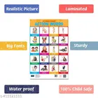 Bookford Publications My small chart Numbers, Action Words & Vegetables 