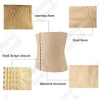 एयर ब्रेथ टम्मी गृप बेल्ट वैस्ट ट्रेनर ट्रिम्मर एंड स्लिमिंग कोर्सेट 3 हुक्स गिर्डल विद वायर सपोर्ट 