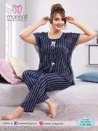 Satin Nightsuit for Women 