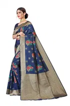 Jacquard Embellished Saree for Women 