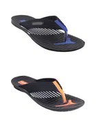 Flipflops for Men, Pack of 2, Multicolor 