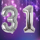 Foil Balloon for Birthday Celebration, No. 31 