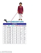 Cotton Blend Kurta with Pyjama for Boys 