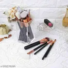 Professional Complete Makeup Brush Set with Pouch - Includes 15 Face and Eye Makeup Brushes Kit