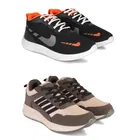 Sports Shoes for Men, Multicolor, Pack of 2 